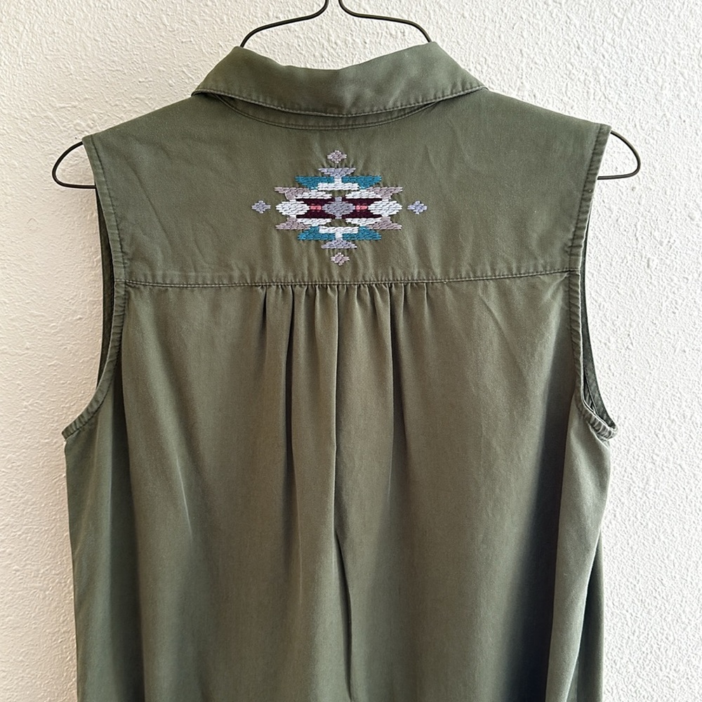 Pendleton Embroidered Collared Dress - image 2